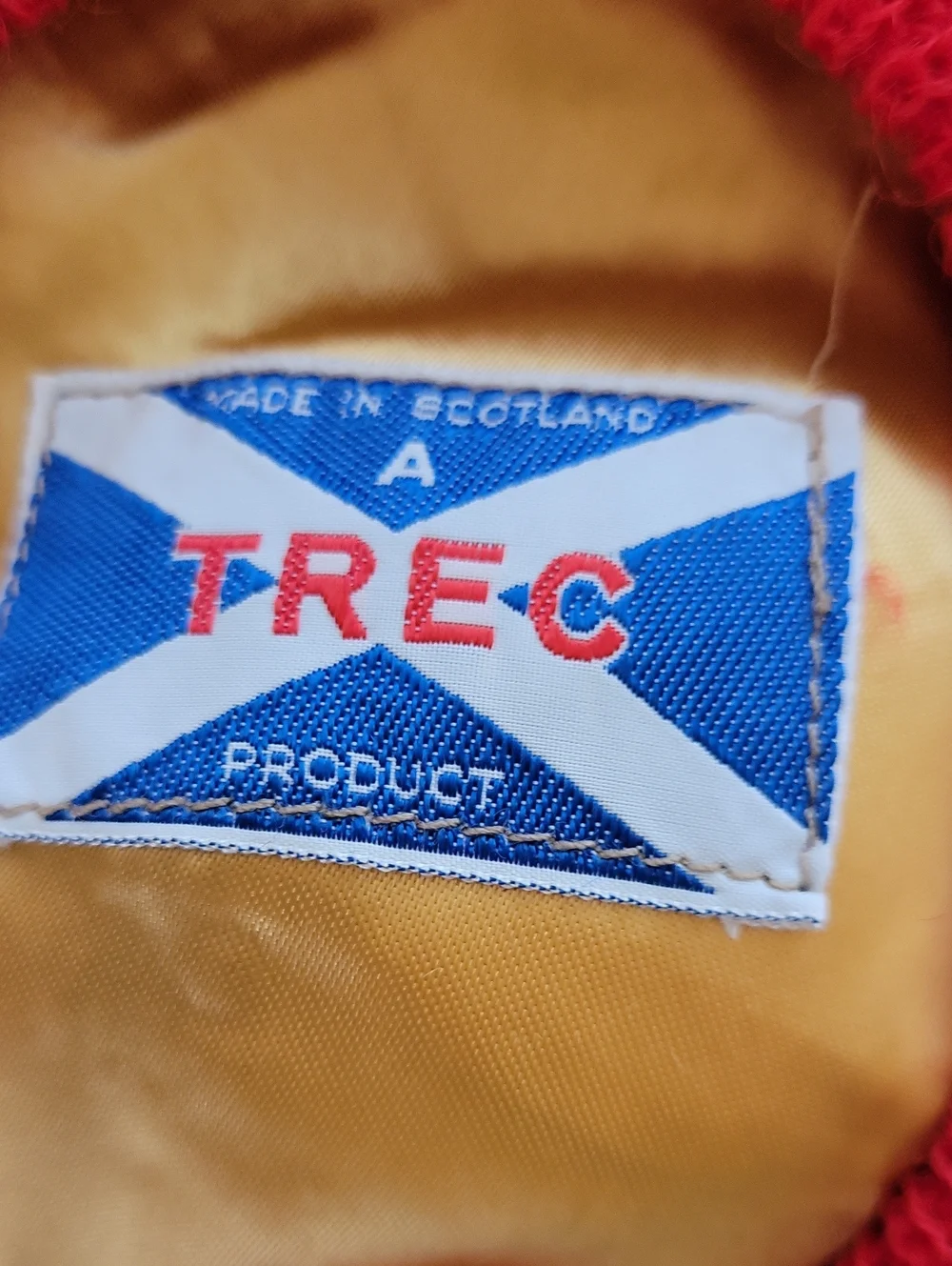 Vintage Scottish Bonnet and Scarf